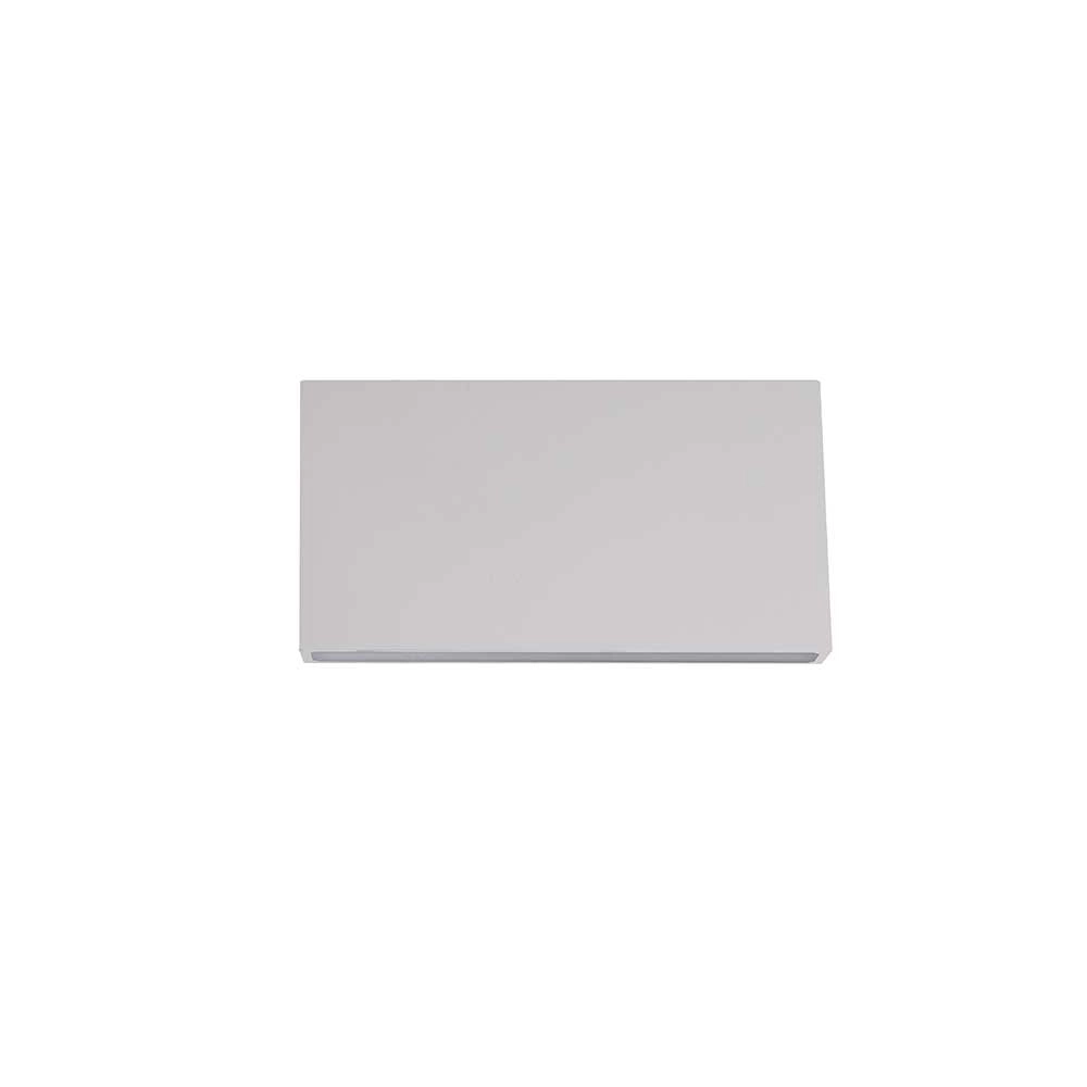 Flat wall spot Box 17cm - white