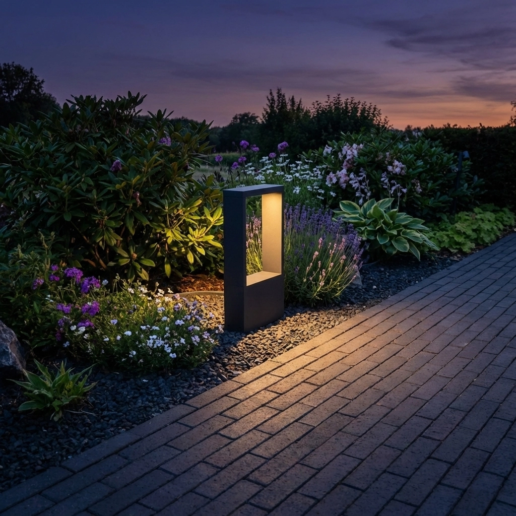 Path lighting Flatt 36cm black SLV 4024163306508