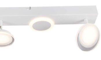 LED surface-mounted spotlight Meriza 5-light white Brilliant 4004353396748