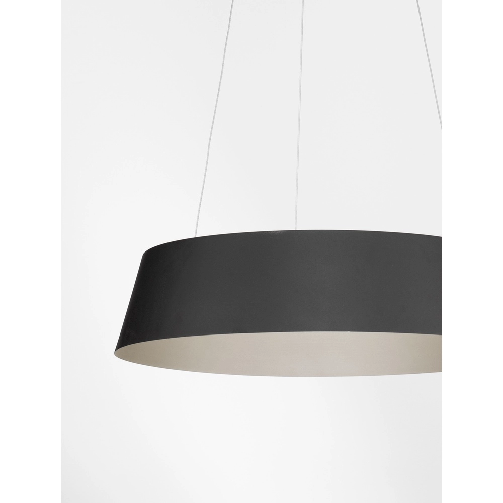 Pendant lamp Alba black Ø 54cm Lyora 5212017439031