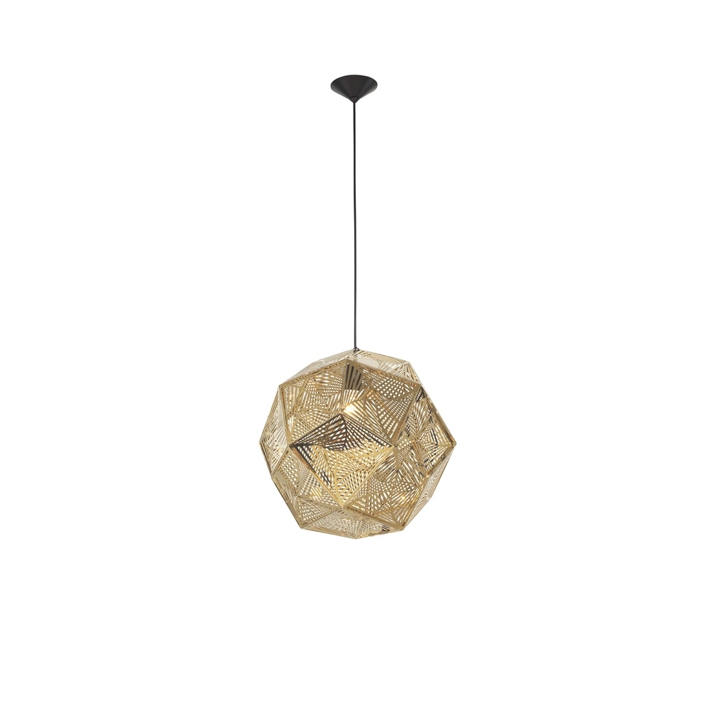 Design pendant lamp Foggia Ø 32cm gold Lyora 5212017412836
