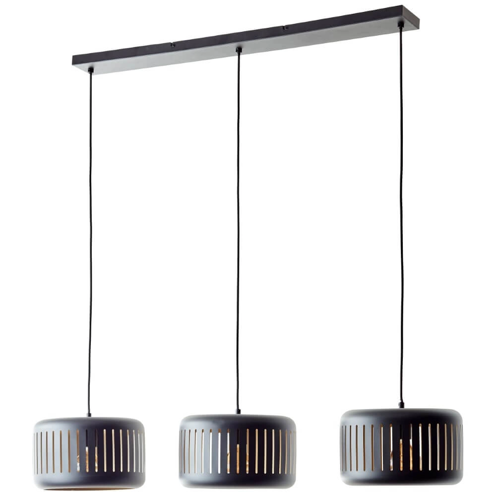 Dining table pendant lamp Tyas 3 hoods Brilliant 4004353411472