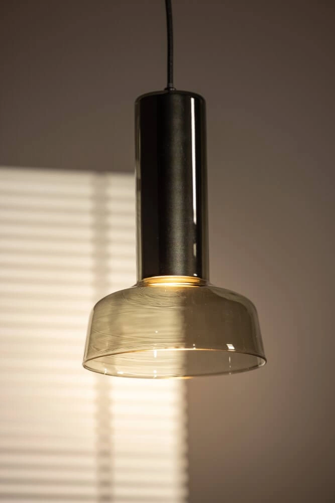 Pendant lamp Beal smoke glass Ø 35cm ETH 8720195308249