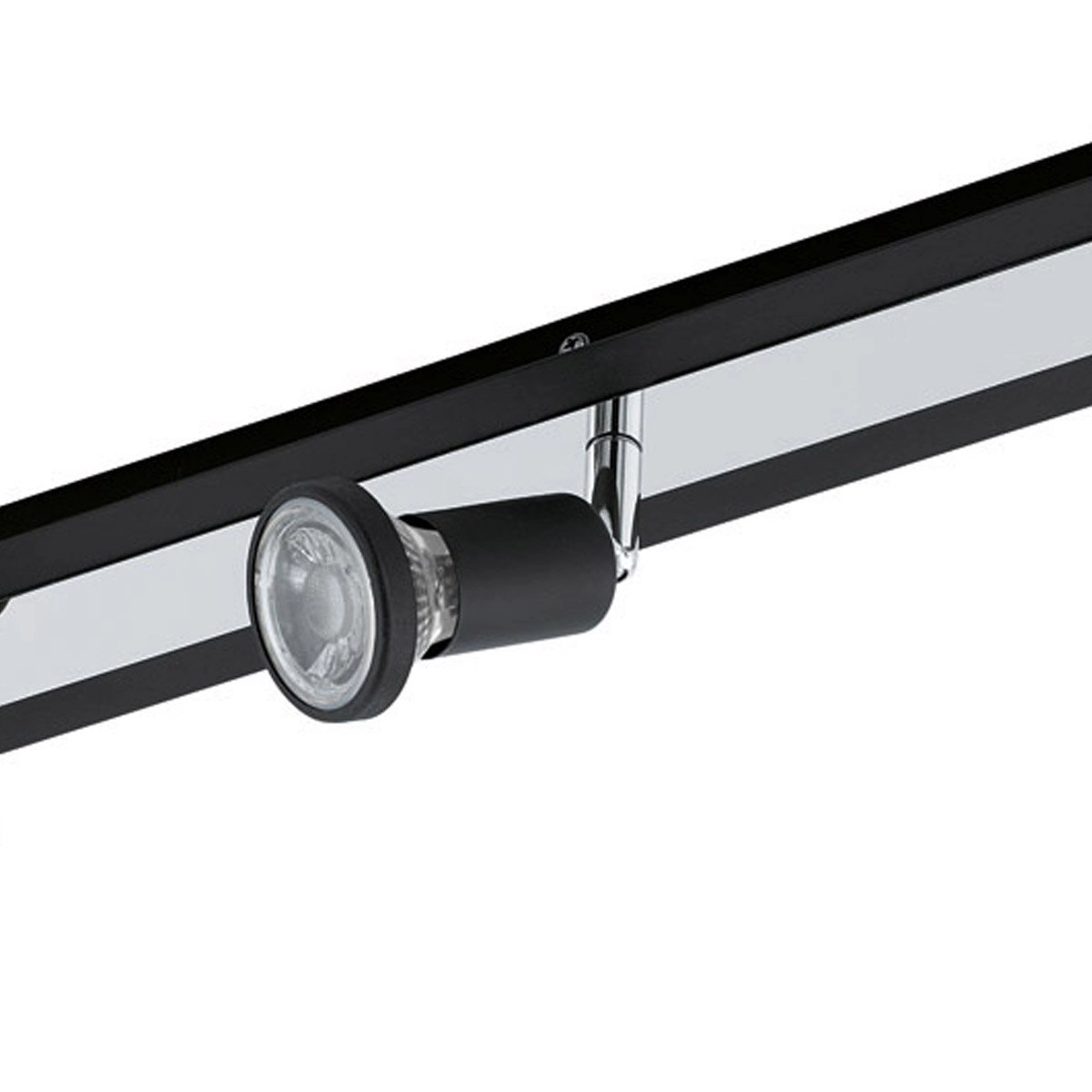LED ceiling spot Sarria 3-light black Eglo 9002759949655