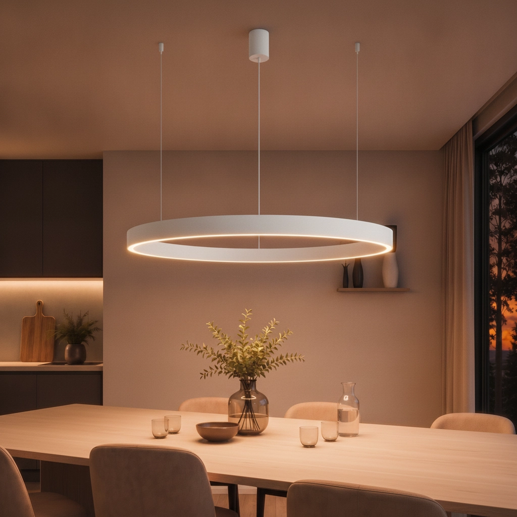 Pendant lamp Motif white Ø 100cm 3000K