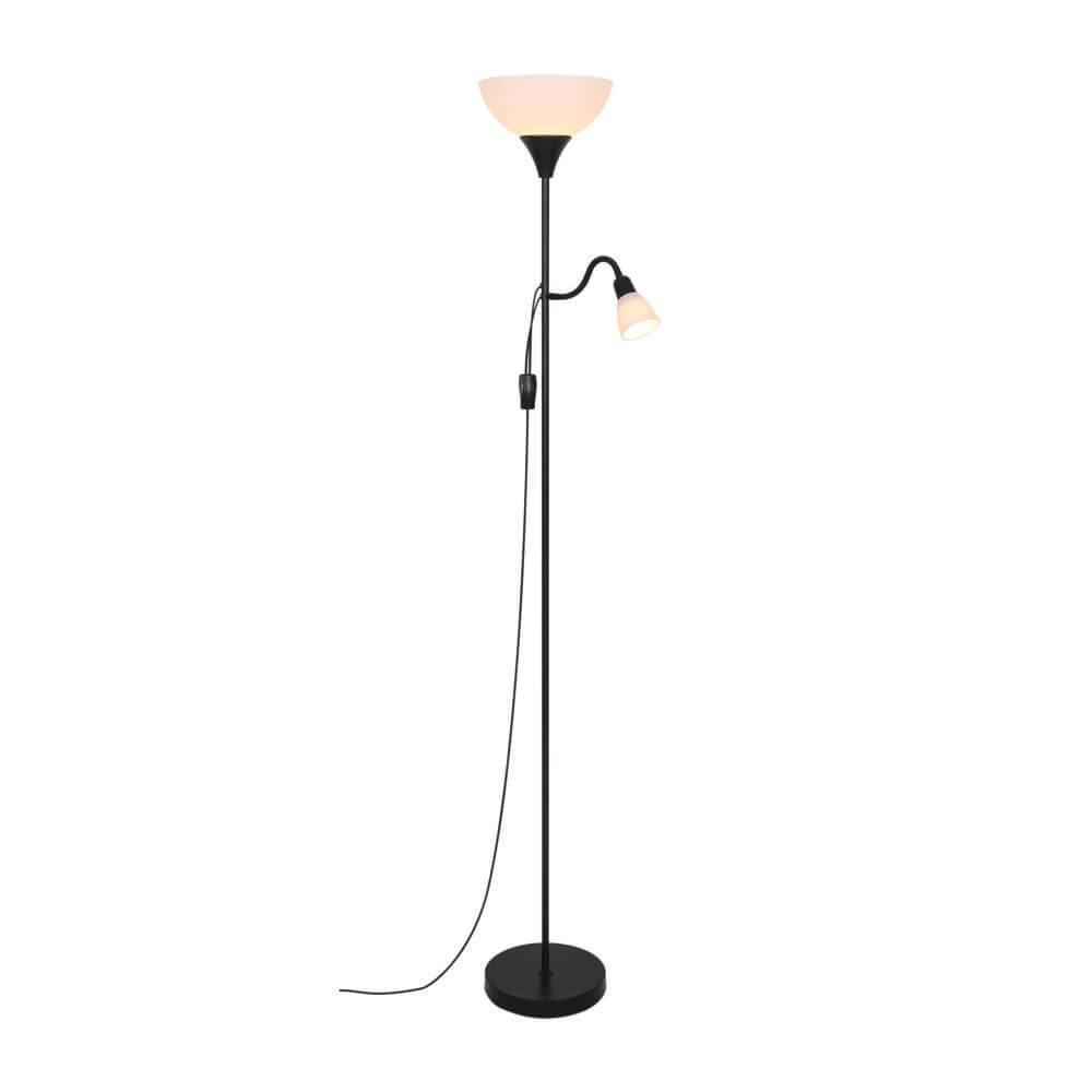 Classic reading lamp Lauria black