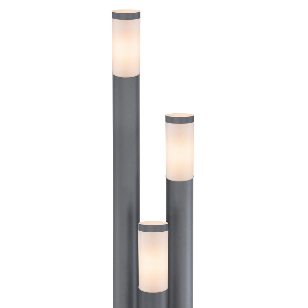3-light garden lamp Boston anthracite Globo 9007371414727