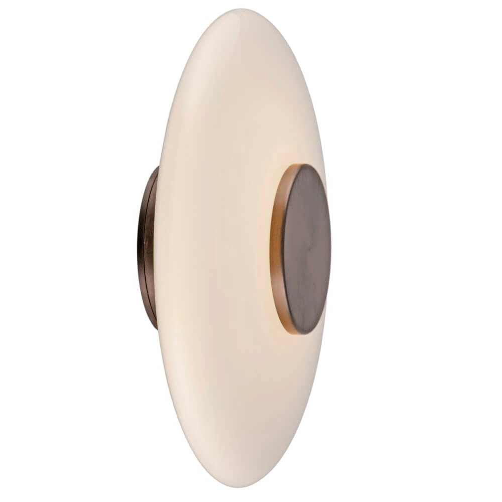 Design wall lamp Pure Vitrum brown Paul Neuhaus 4012248382493