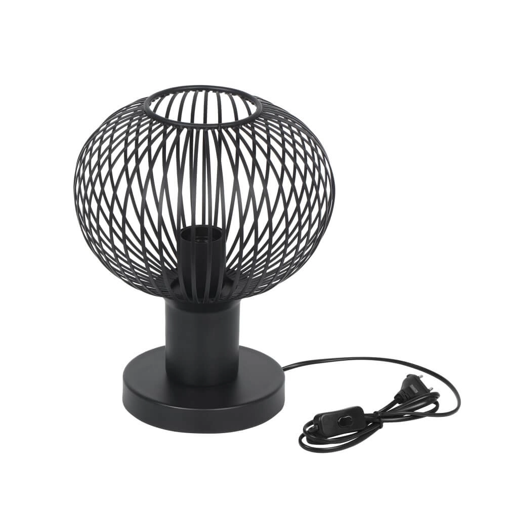 Wire table lamp Gila Ø 23cm - black Trio 4017807629071