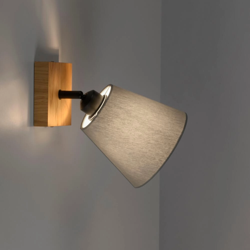Wall lamp Green Michel wood Just Light 4043689994891