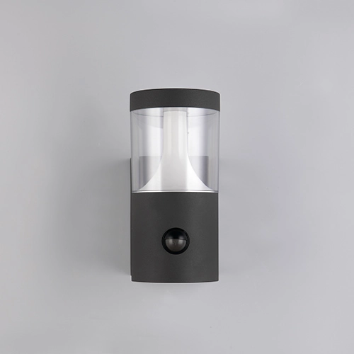 Wall lamp Tagus anthracite with sensor Trio 4017807686821
