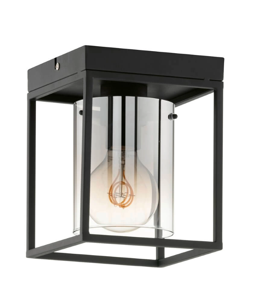 Ceiling light Samu smoke glass