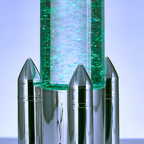 Table lamp Apollo rocket titanium grey Trio 4017807681208