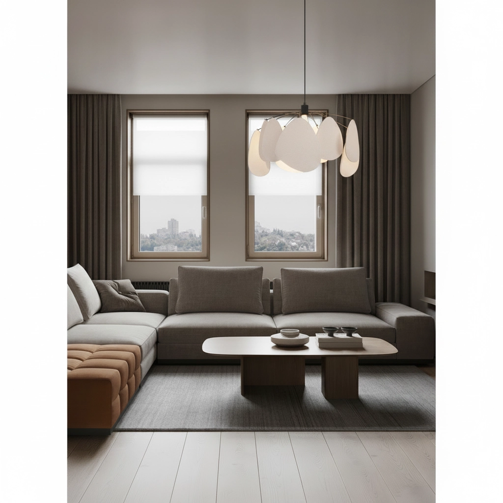 Pendant lamp Olina beige Lyora 5212017493699