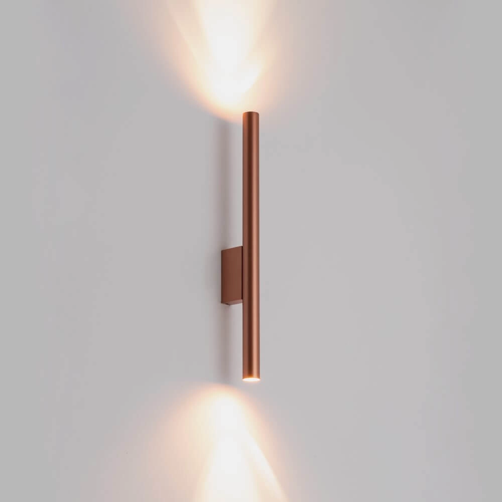 Narrow wall lamp Laser Wall Red copper Lyora 5903139105644