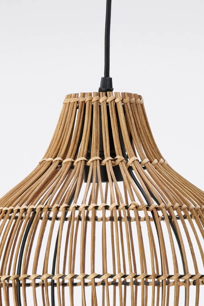 Pendant lamp Pacino rattan Ø 30cm Light & Living 8717807614539