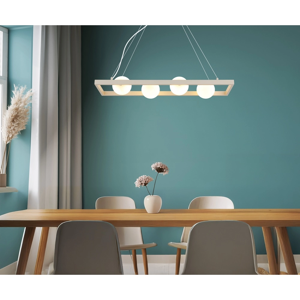 Design pendant lamp Nanda sand brown Globo 9007371576036