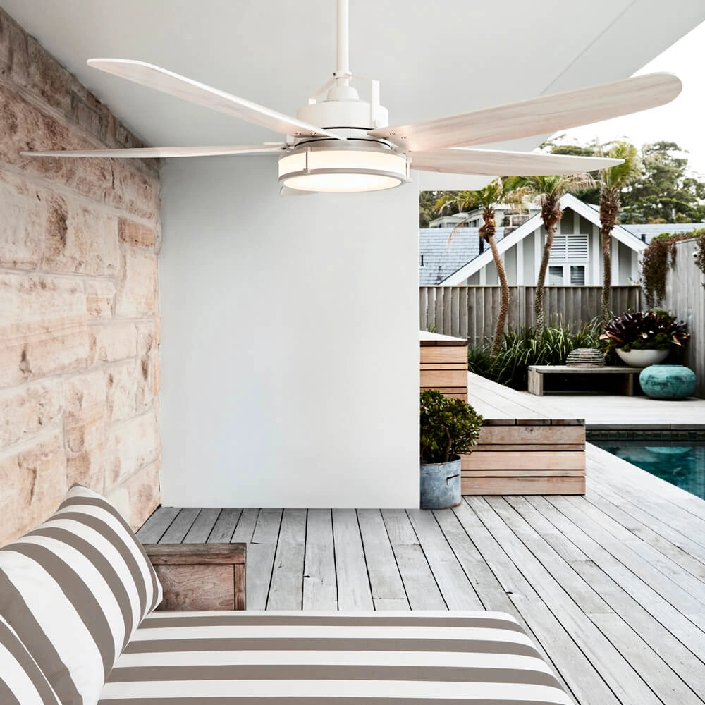 Ceiling fan with lamp Louisville Ø157cm Beacon 9333509144144