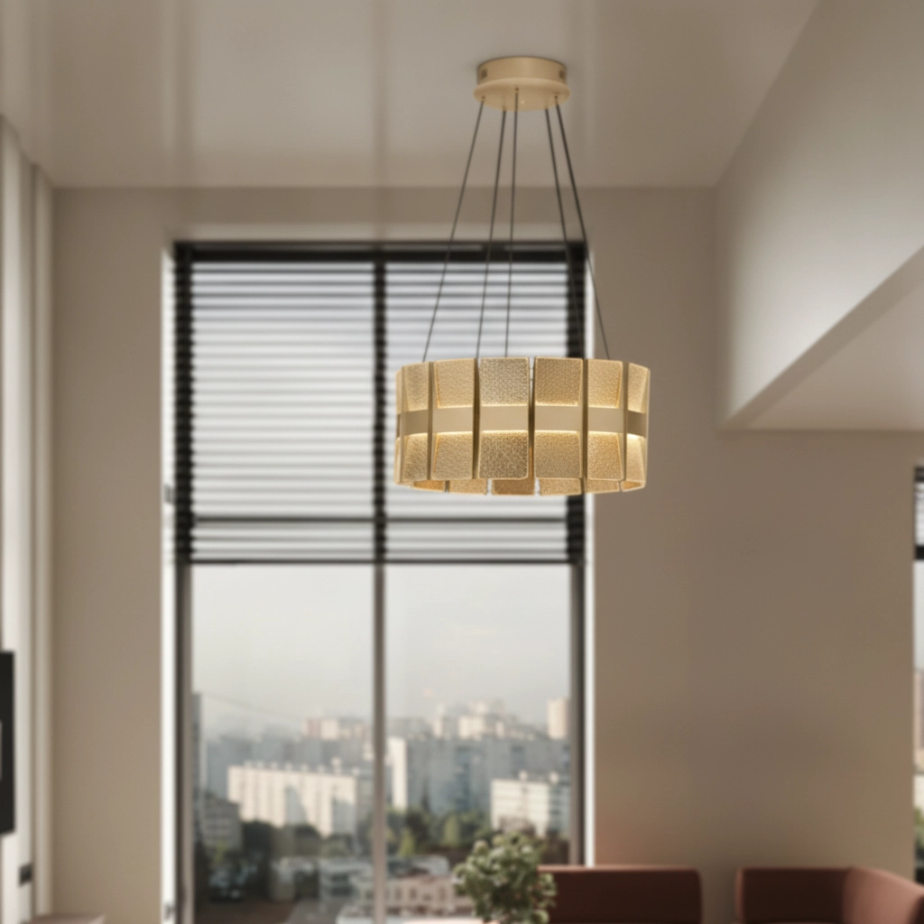 Design pendant lamp Montez Gold