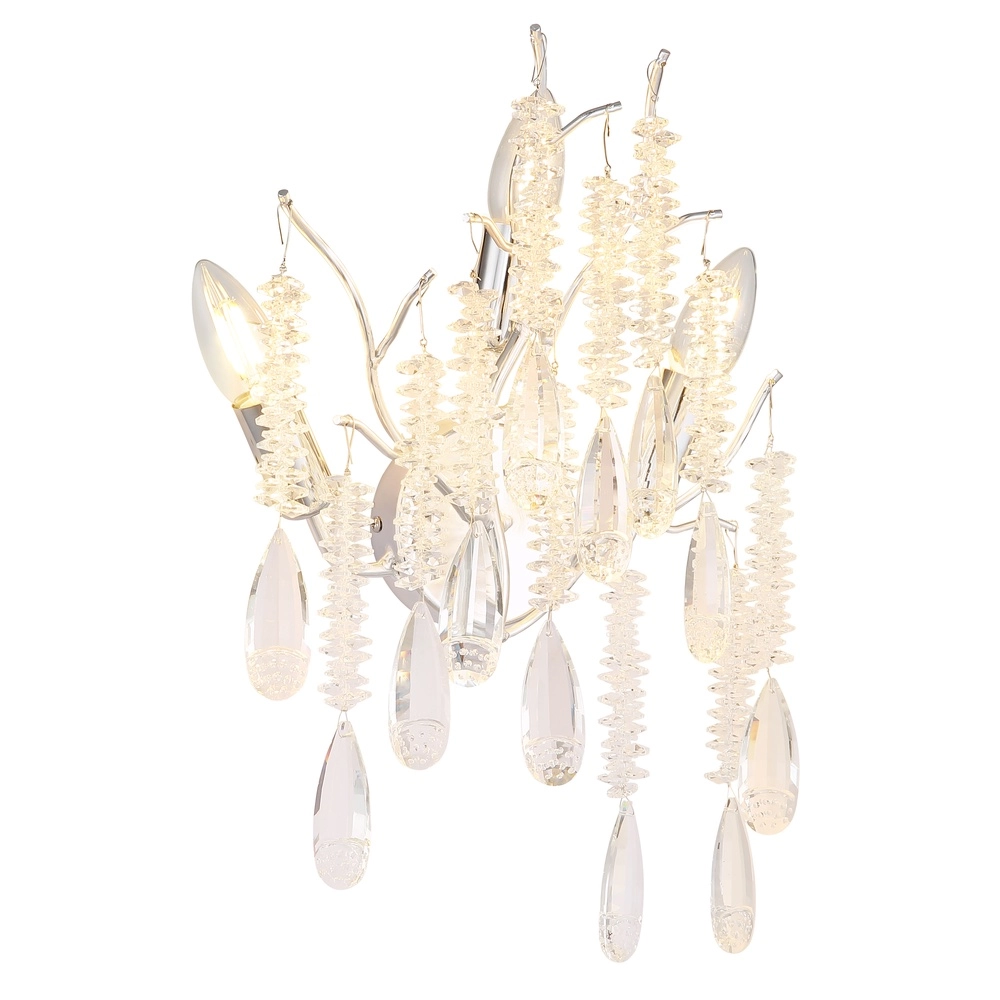 Wall lamp Kinga silver grey