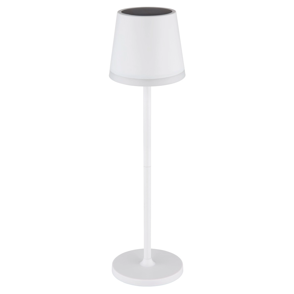Solar table lamp Vannieso white Globo 9007371449699