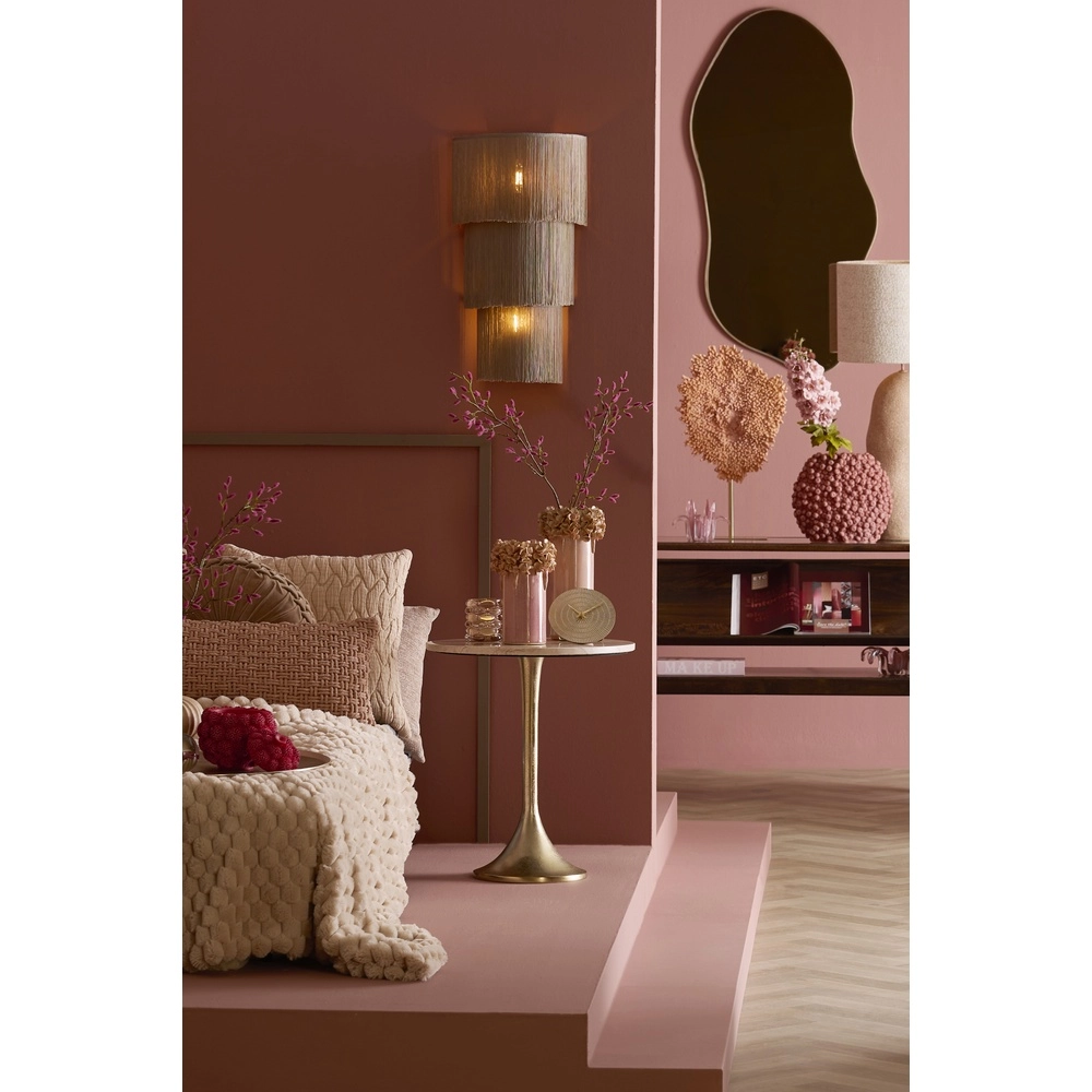 String wall lamp Malaika taupe Light & Living 8717807816407
