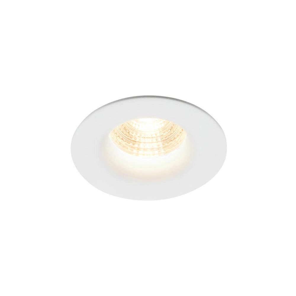 Recessed spotlight Stake white