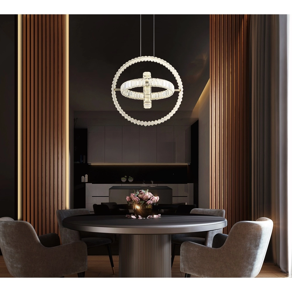 Unique pendant lamp Neil chrome Globo 9007371516414