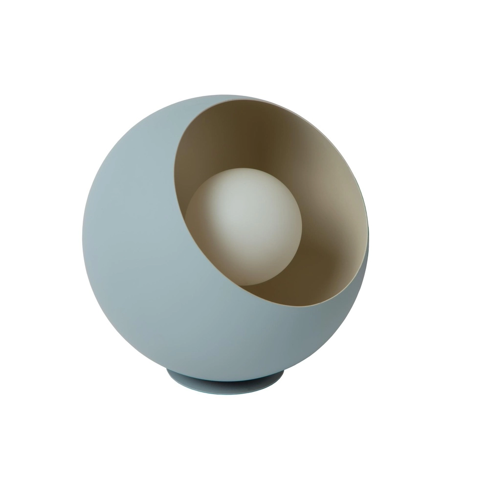 Table lamp Doredos Ø 20cm blue