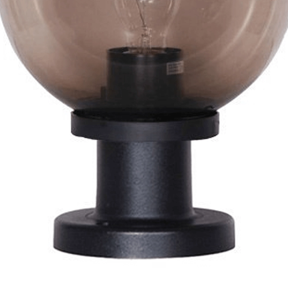Bulb lamp Bolano 31,5cm. pedestal smoke Lyora 8716803507784