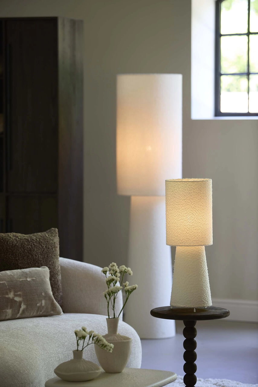 Teddy table lamp Micky light cream Ø 20cm