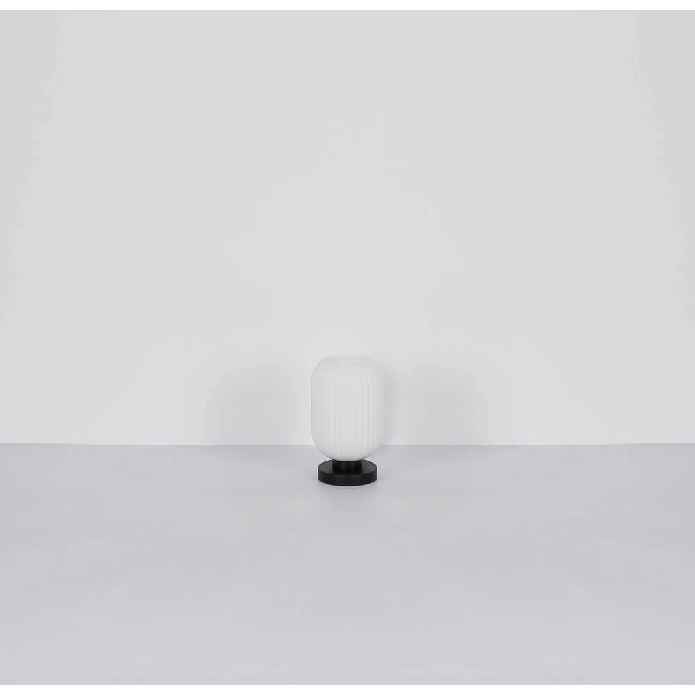 Round table lamp Normy white glass Ø 14cm Globo 9007371453283