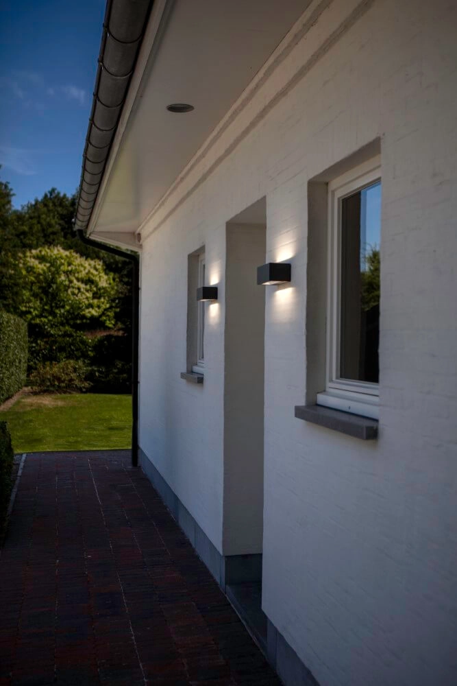 Wall lamp Gemini Design anthracite Lutec 6939412033907