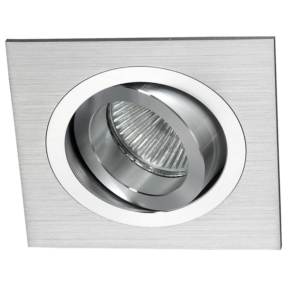 Ceiling spot Di Moda Square orientable metal gray