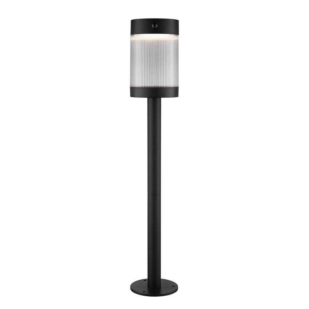 Garden lamp Coupar Black Solar