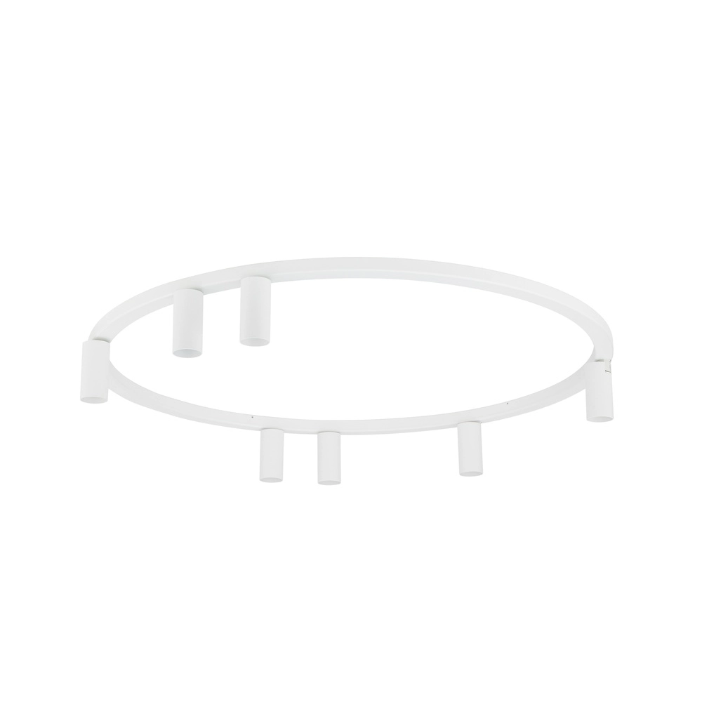 Circle surface-mounted spotlights Fourty 7x GU10 - white