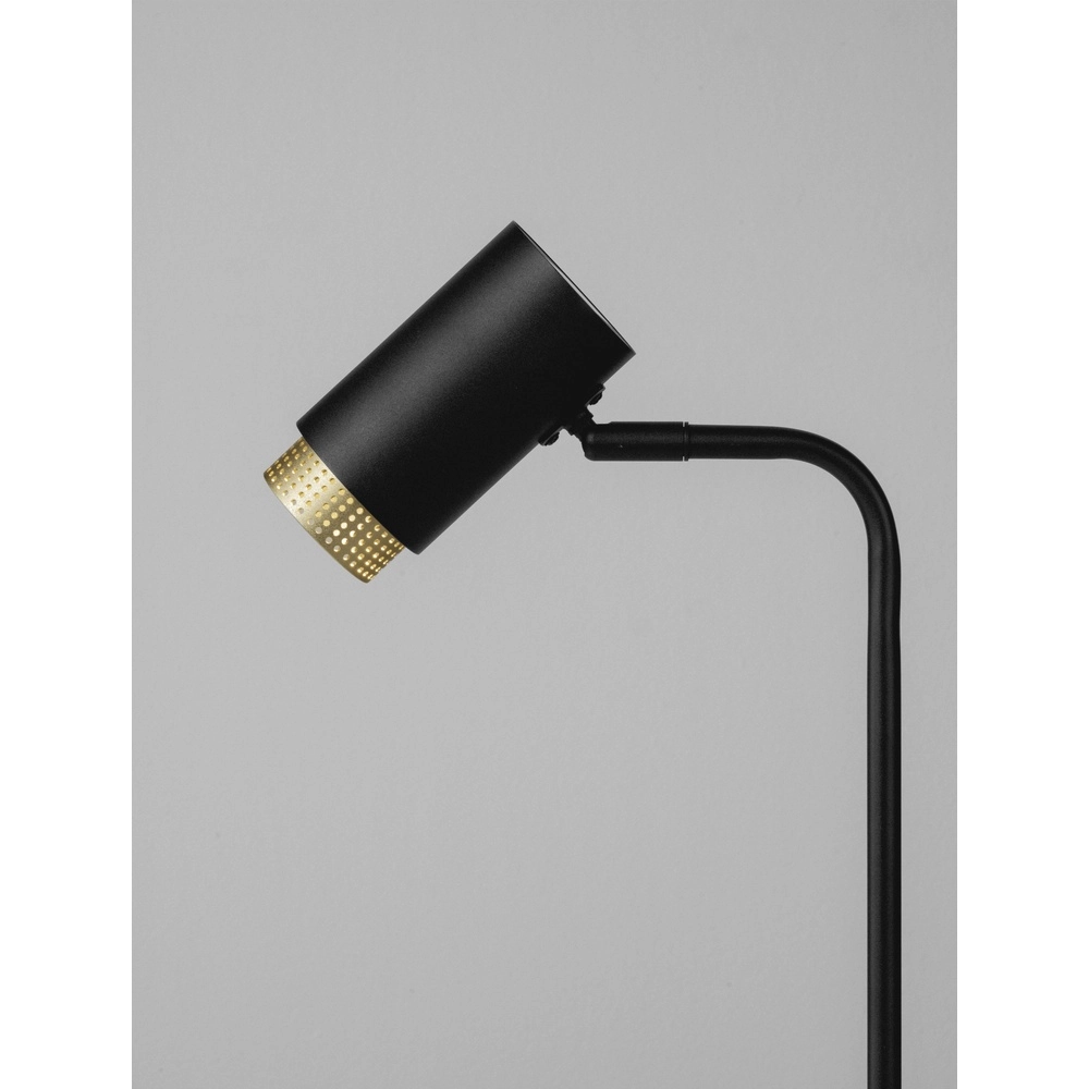 Desk lamp Nessi black with gold Lyora 5212017475206