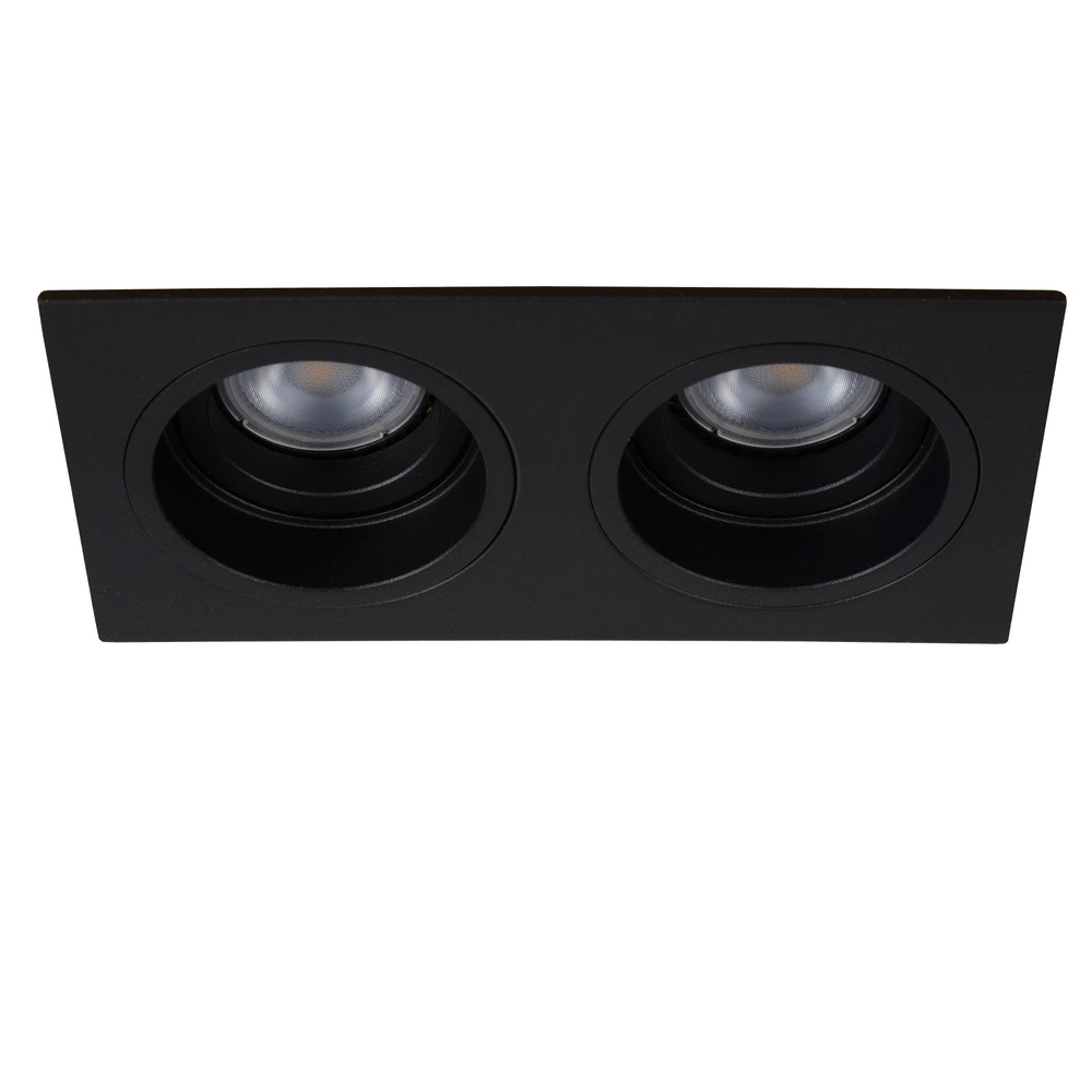Rectangular recessed spotlight Embed Black