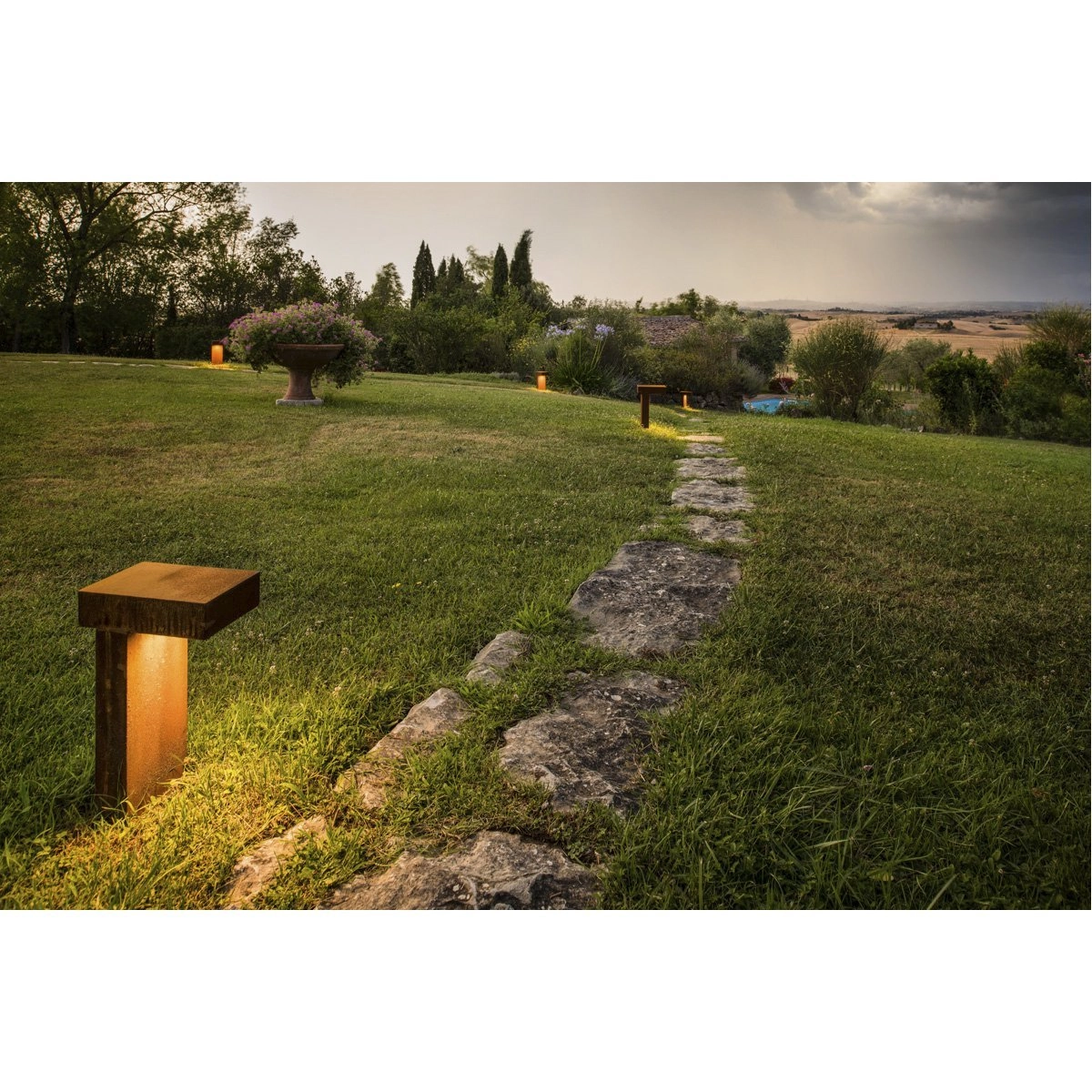 Rusty downlighter Rusty Pathlight SLV 4024163124683