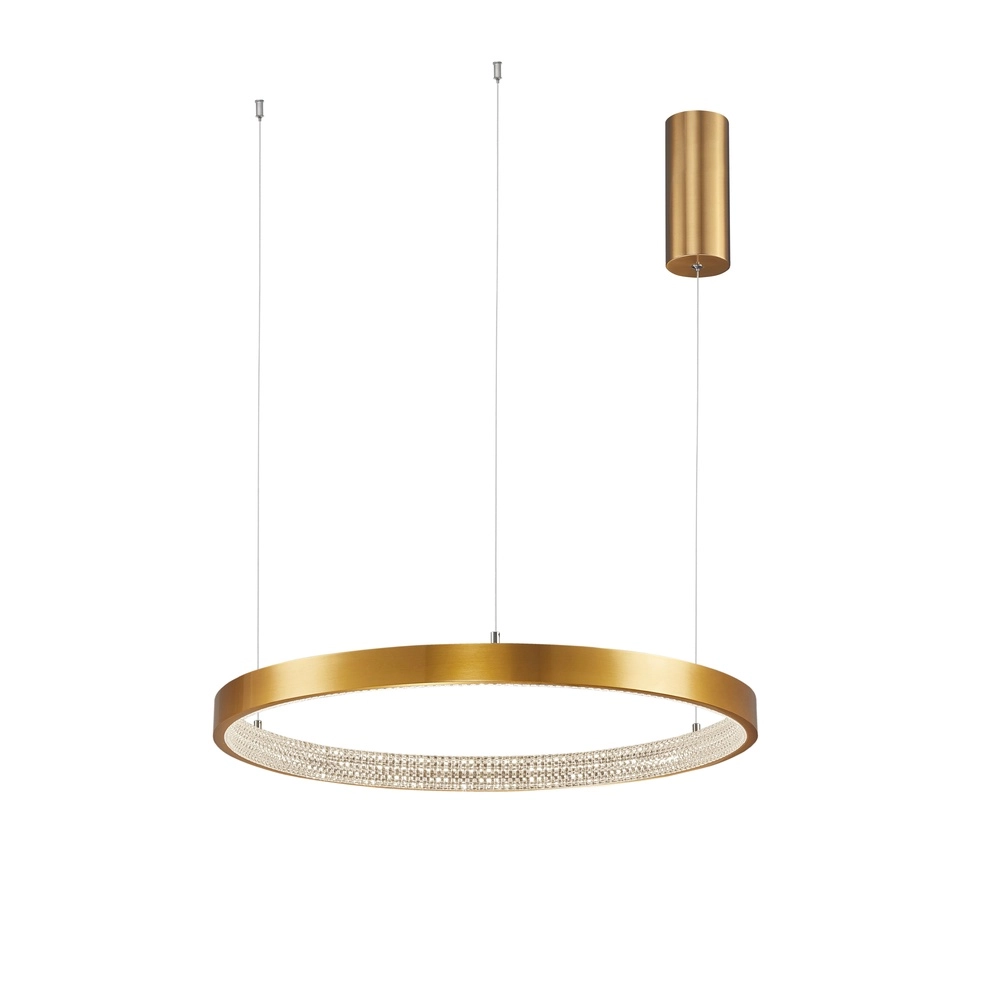 Pendant lamp Preston gold Ø 60cm Lyora 5212017424075