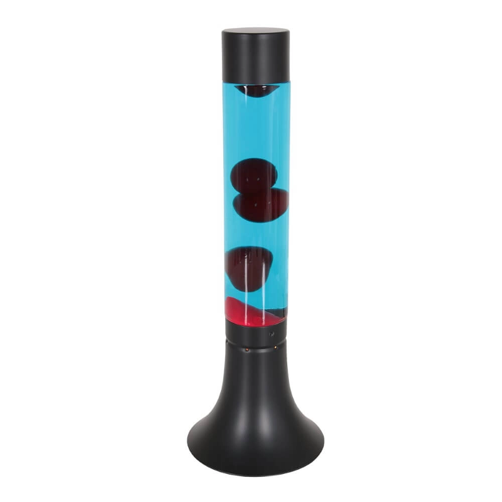Black lava lamp Volcan cylinder