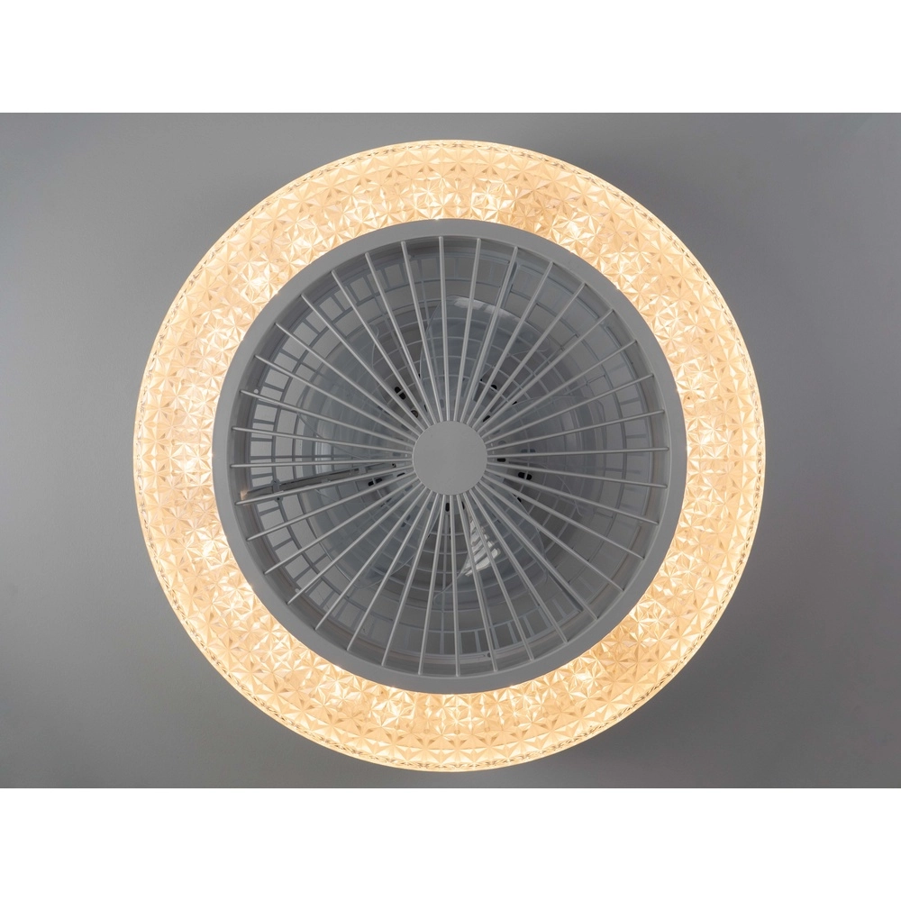 Ceiling fan Malinska white Ø 55cm Eglo 9002759313555
