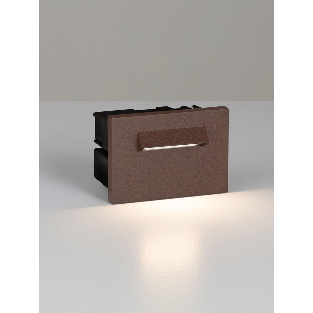 Recessed light Recto for wall rust brown Lyora 5212063504967
