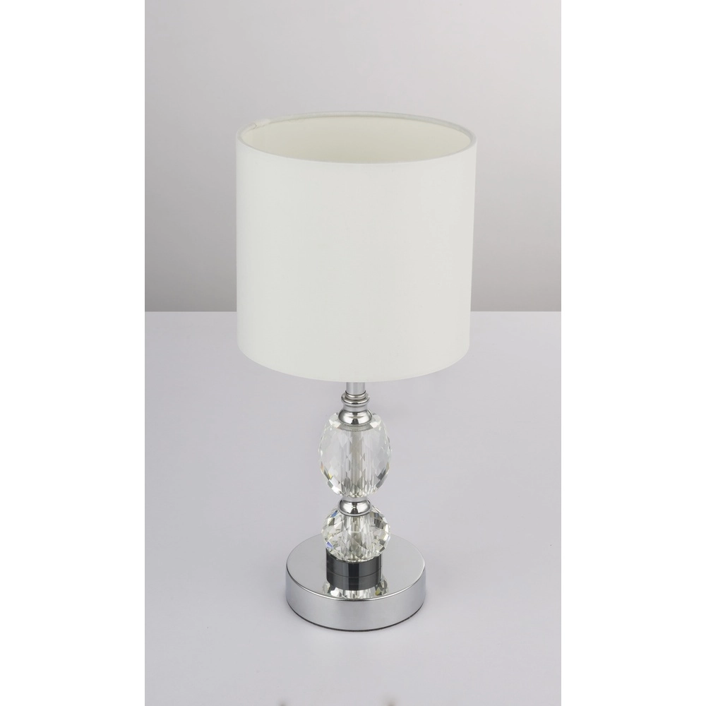 Classic table lamp Bronn chrome 34cm Globo 9007371379361