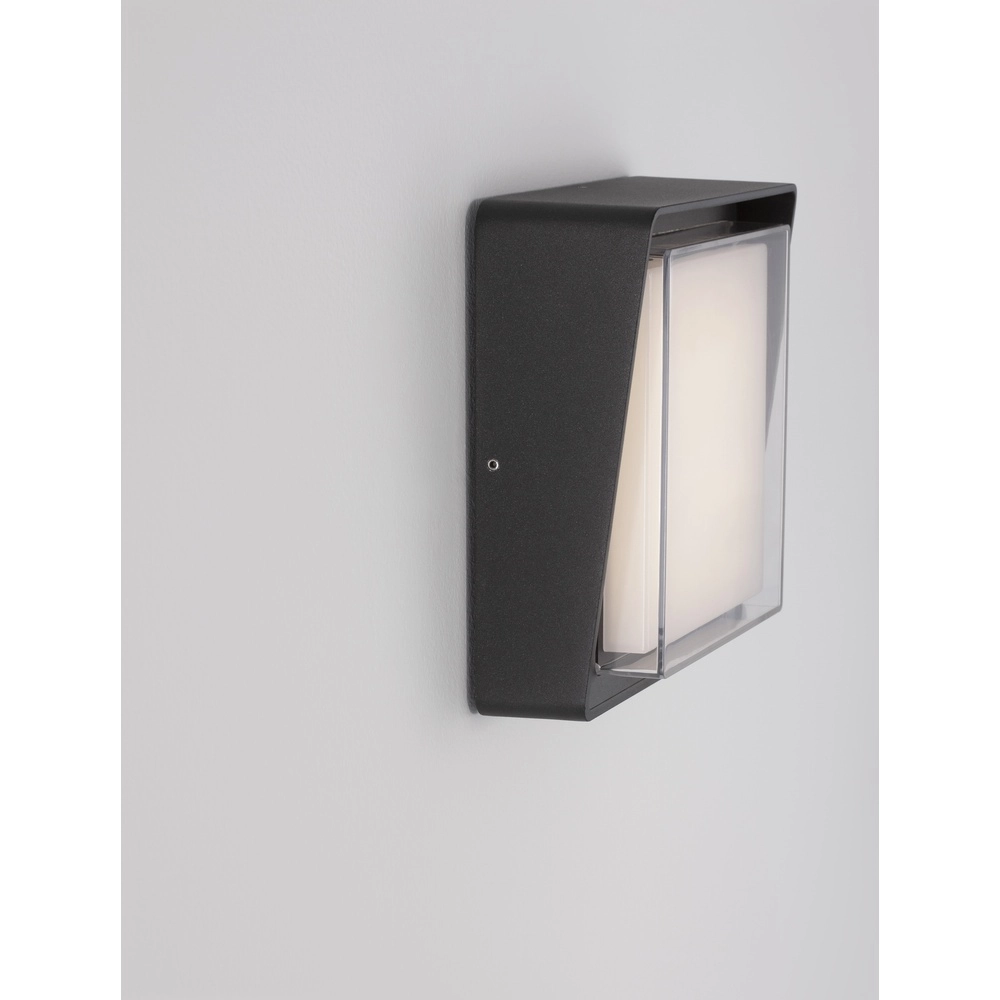 Square wall lamp Cape anthracite Lyora 5212017432704