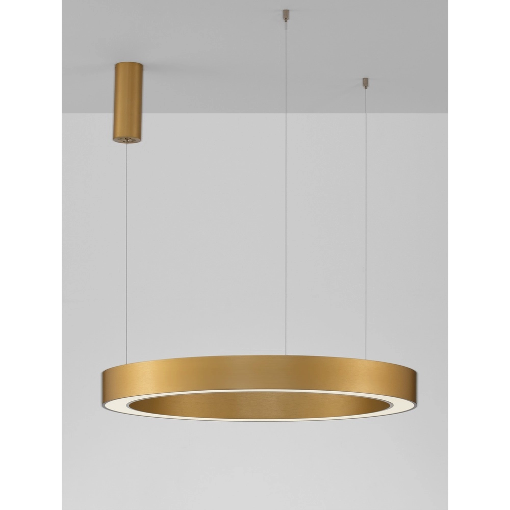 Pendant lamp Morbido gold Ø 80cm