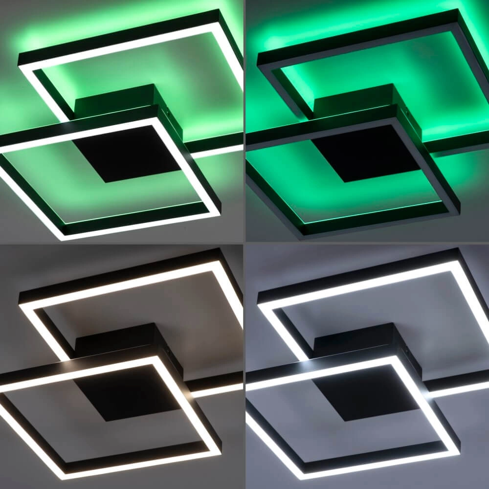 Design ceiling lamp Q-Marko square Paul Neuhaus 4012248366622