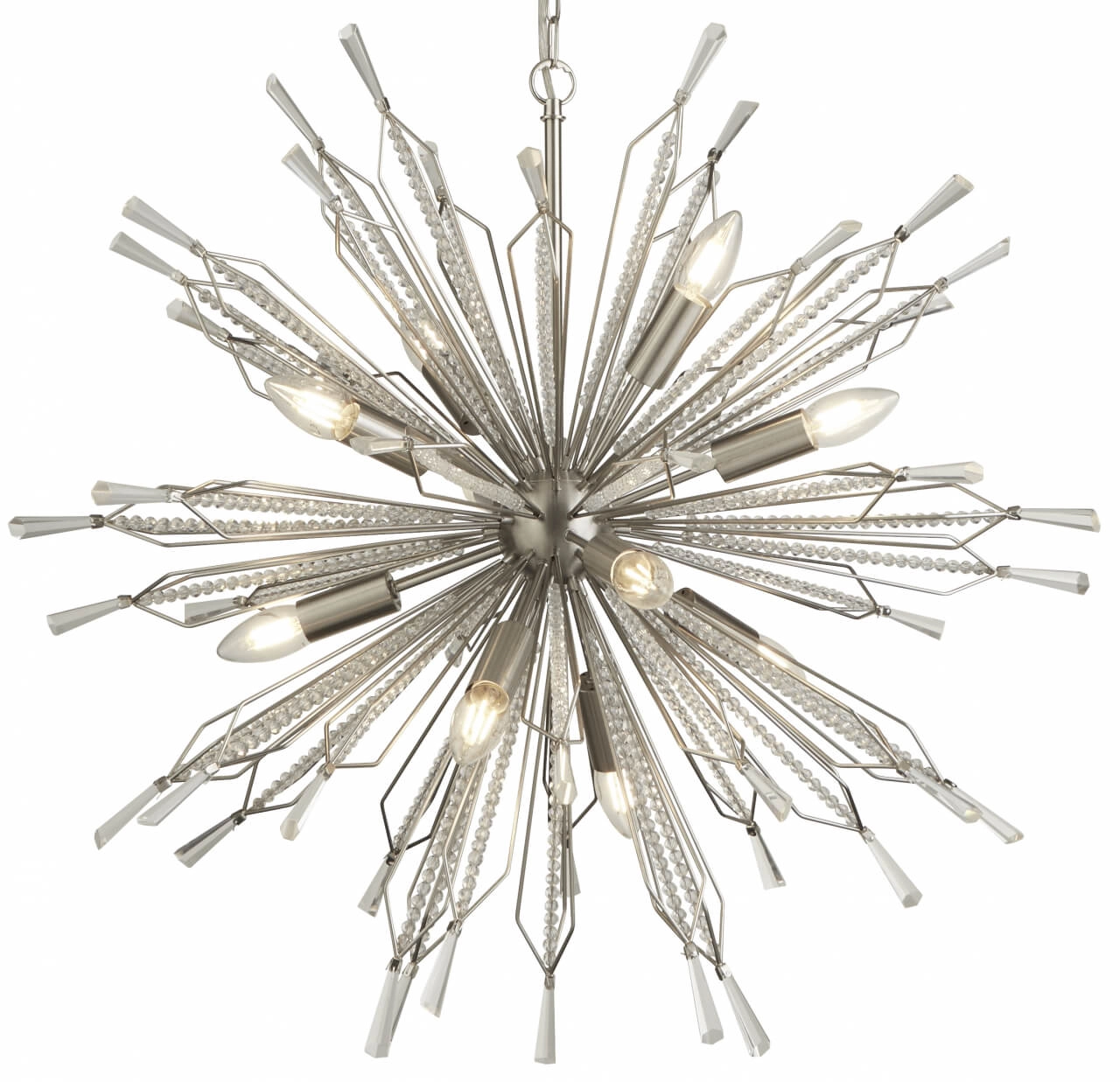 Decorative pendant lamp Starburst Ø 90cm Searchlight 5053423160054