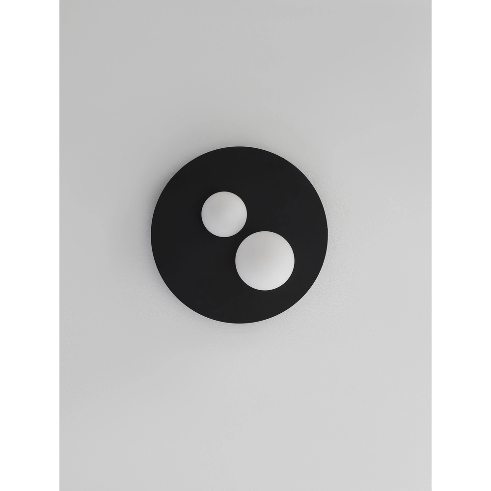 Design ceiling lamp Velna black Ø 40cm Lyora 5212017440228