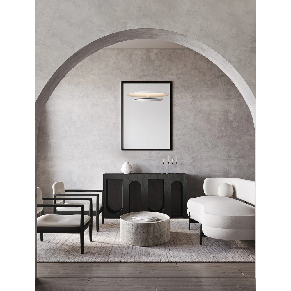 Design pendant lamp Olos white Ø 50cm Lyora 5212017457028